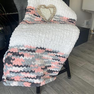 Schöne weiche grobstrick Decke, afghanische Decke, handgemachte grobstrick Decke, Geschenk für ihn oder sie Baby Decke