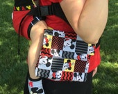 PDF Pattern: Medium & Large Go Everywhere Pouch Babywearing Baby carriers, Fanny pack, Stroller, Diaper Bag, Shoulder purse, Messenger Bag,