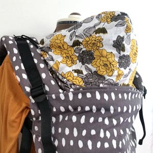Patrón PDF: Tula Free to Grow Capota para dormir Reversible, Capucha para dormir “Hoodie” extraíble para portar bebés. 3 opciones de bloqueo de color de piezas