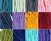 Round Elastic Shock Cord - By The Yard - 12 Colors - Babywearing Sleeping Hoods, Bracelets, Craft Projects.