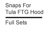 Tula Free-To-Grow (FTG) Compatible Snaps - Full Sets - Reach straps & Embelishments- size 24 - DIY Babywearing Baby Carrier Accessories