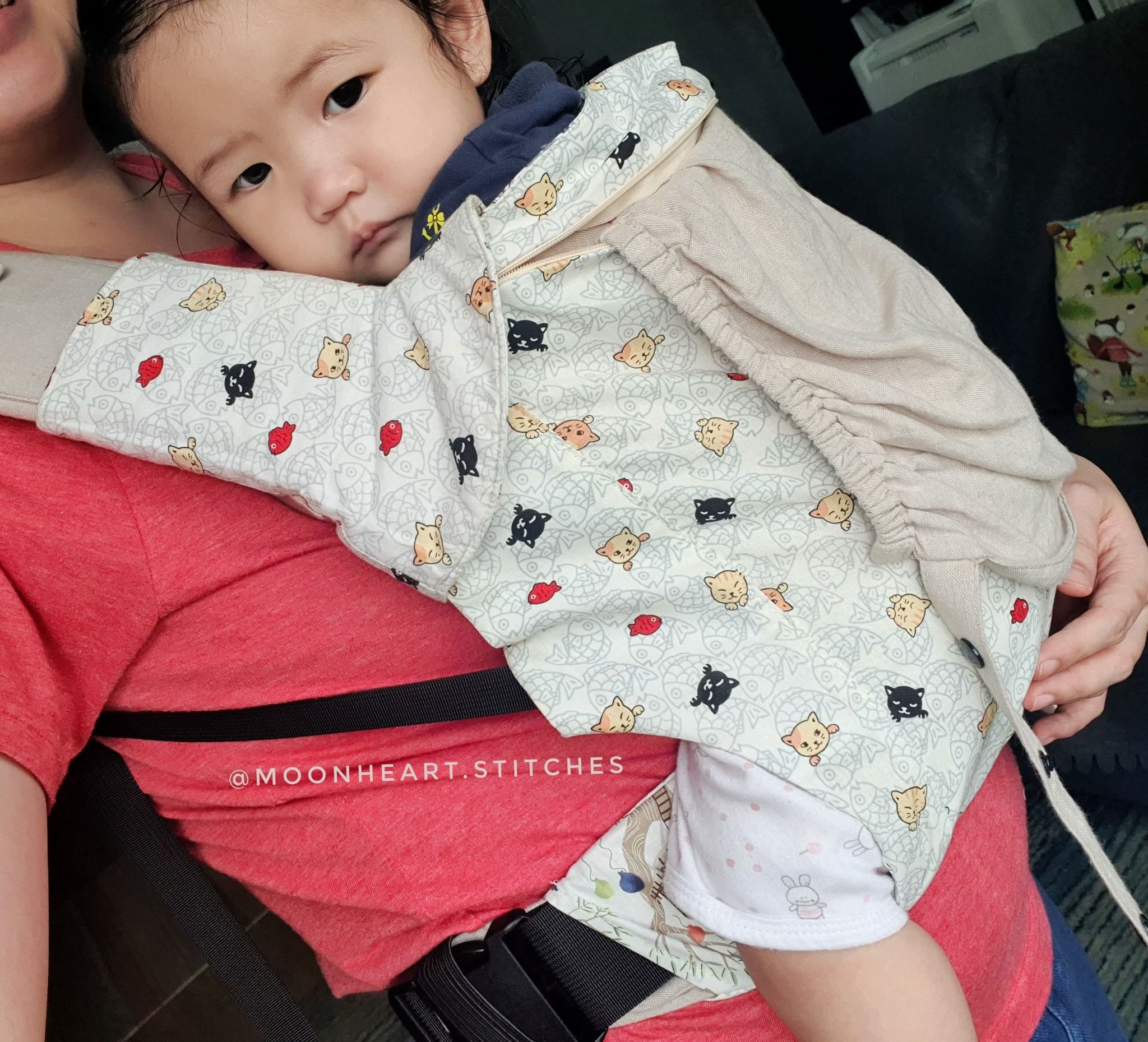 Happy Baby Carrier Slipcover Sewing Pattern: Reversible Overlay (PDF ...
