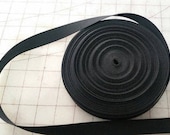 Black Nylon Webbing Straps .75", 1", 1.5"  DIY Babywearing Baby Carriers. Kinderpack Hood Straps