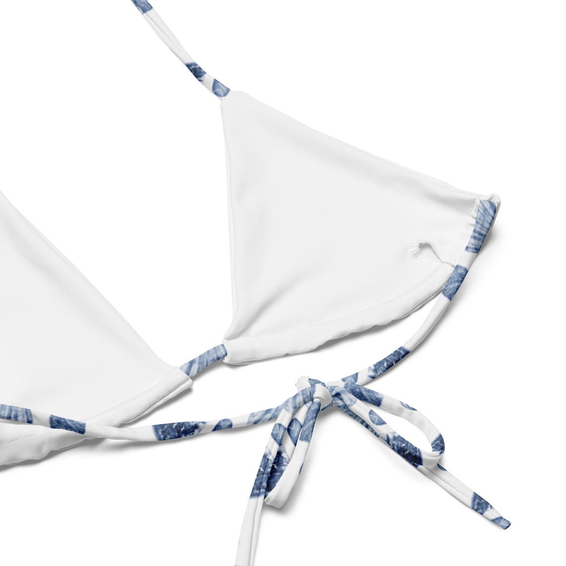 Shells Print on Light Blue Bikini