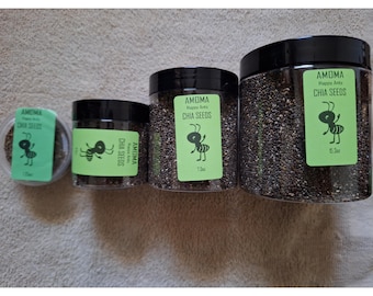 Amoma Happy Ants Chia Seeds for Queen Ant Food