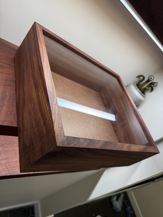 Walnut Shadow Box - Handmade