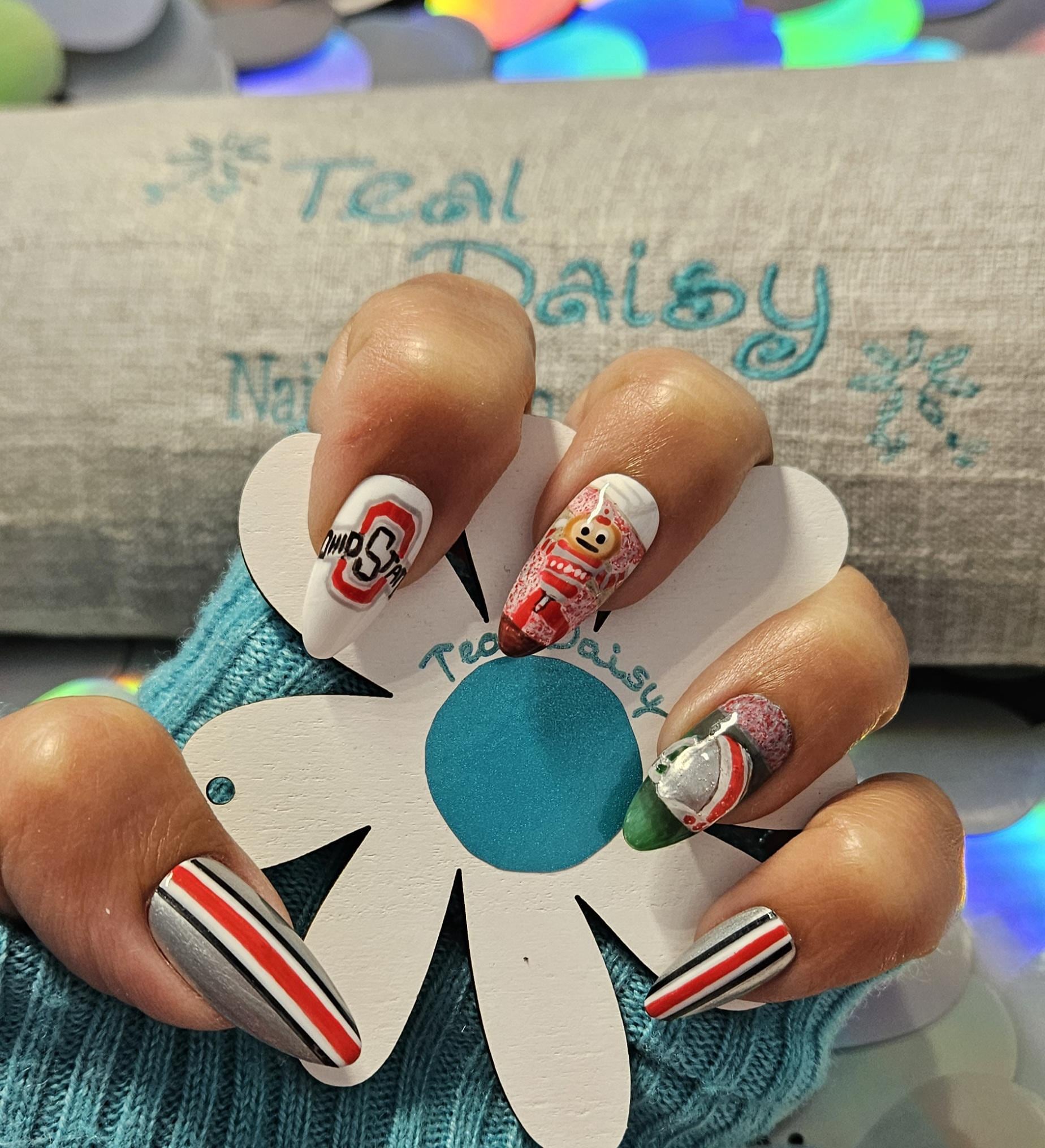 TOKEN & ICONS ビンテージ ナンバーネイル 釘 30 カフス カフスボタン ti0014