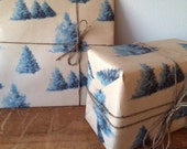 Reserved VIntage 50's - 60's Wrapping Paper Christmas/Special Occasion Sold by the Yard