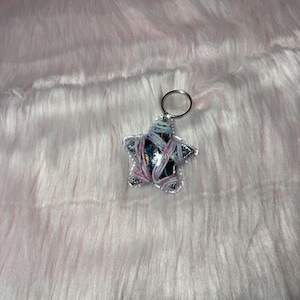 Infinity Nikki Holographic Whimstar Keychain
