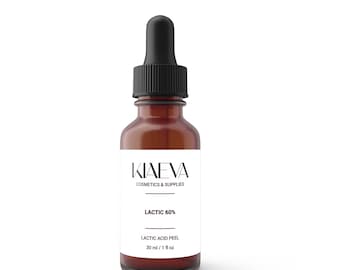 Kiaeva Lactic Acid 60 Peel for Face, złuszczający peeling do twarzy, idealny do każdego rodzaju skóry | BEZPŁATNA WYSYŁKA NA CAŁY ŚWIAT| – 1 fl oz + bezpłatny neutralizator