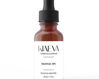 Kiaeva Salicylsäure 30% Peeling für Gesicht, Peeling-Hautpeeling, ideal für jeden Hauttyp | - 250 ml + gratis Neutralisator
