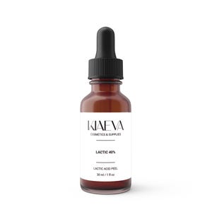 Kiaeva Lactic Acid 40 Peel for Face, Exfoliating Skin Peel, Ideal for All Skin Type |FREE WORLDWIDE shipping| – 1 fl oz +  free Neutralizer