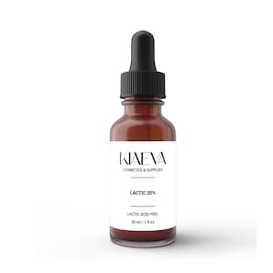 Kiaeva Lactic Acid 20 Peel for Face, Exfoliating Skin Peel, Ideal for All Skin Type |FREE WORLDWIDE shipping| – 1 fl oz +  free Neutralizer