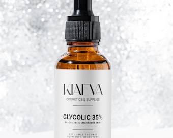 Kiaeva Glycolic 35 Peel for Face, złuszczający peeling do skóry, peeling glikolowy, idealny do każdego rodzaju skóry | BEZPŁATNA WYSYŁKA NA CAŁY ŚWIAT| – 1 fl oz
