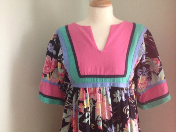 1970's Smock Dress Size S/M