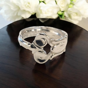 COHR Monica Spoon Ring - Sterling silver spoon ring - Upcycled jewellery - Spoon Jewellery
