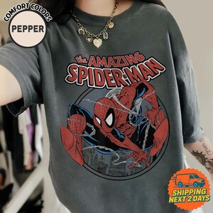 Spider-Man Brand New Day T-Shirt: MCU Avengers Spiderman Shirt, Brand New Day tee, Spider-man MCU T-shirt, Tom Holland Spidey Tee image 1