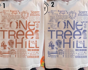 One Tree Hill Doodle Art Shirt One Tree Hill Vintage Shirt One Tree Hill Movie Shirt, Movie Fan Gift, Gift For Him, Gift For Dad