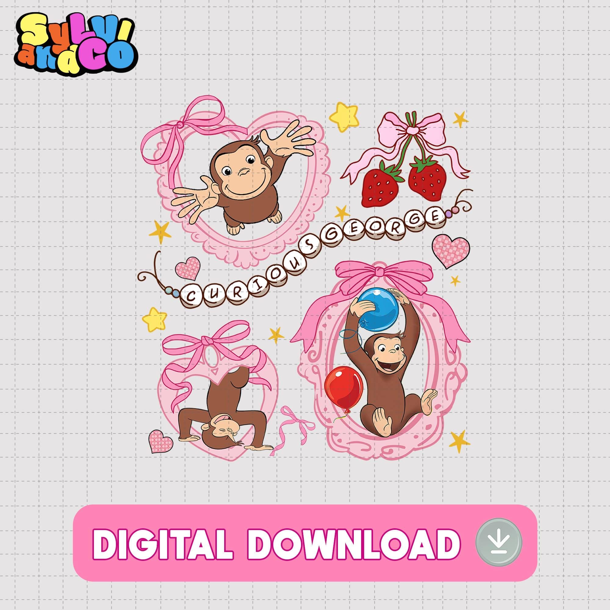 Jorge el curioso png - Etsy México, image size:2000x2000