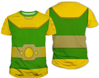 Doc Ock 3D Full Over Print Shirt, Spidey and His Amazing Friends Costume, Animated Series Sweatshirt,Halloween Cosplay, Cartoons Apparel