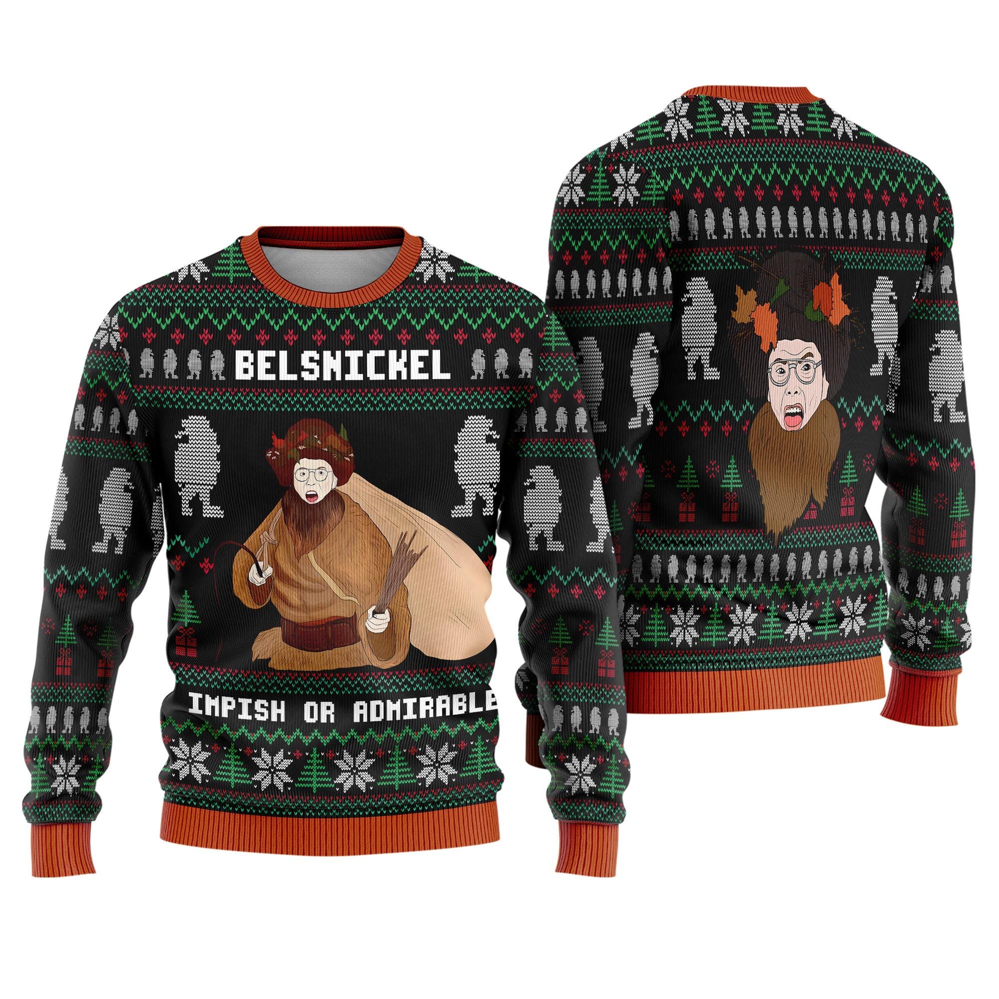 Discover Belsnickel Impish Or Admirable, The Office Ugly Christmas Sweater