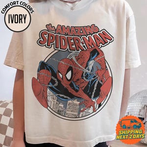 Spider-Man Brand New Day T-Shirt: MCU Avengers Spiderman Shirt, Brand New Day tee, Spider-man MCU T-shirt, Tom Holland Spidey Tee image 3