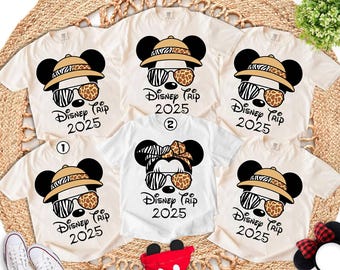 Animal Kingdom Minnie and Mickey Shirts - Disney Couples  display picture 1