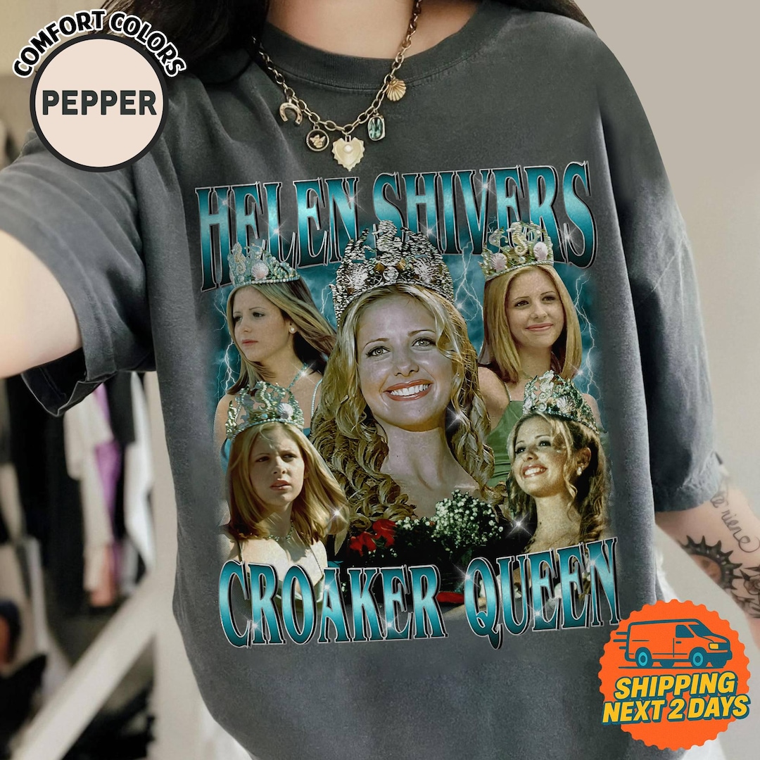 Helen Shivers Croaker Queen Homage Shirt, Helen Shivers 90s Bootleg ...