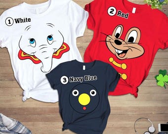Disneyland Dumbo Halloween Costume Shirt, Dumbo Halloween Shirt, Dumbo Mummy Shirt, Disneyland Halloween Family Matching Shirt