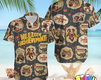 Dungeon Crawler Carl Hawaiian Shirt, Princess Donut And Mongo Shirt And Shorts, New Achievement Shirt, Bookish Shirt For Her