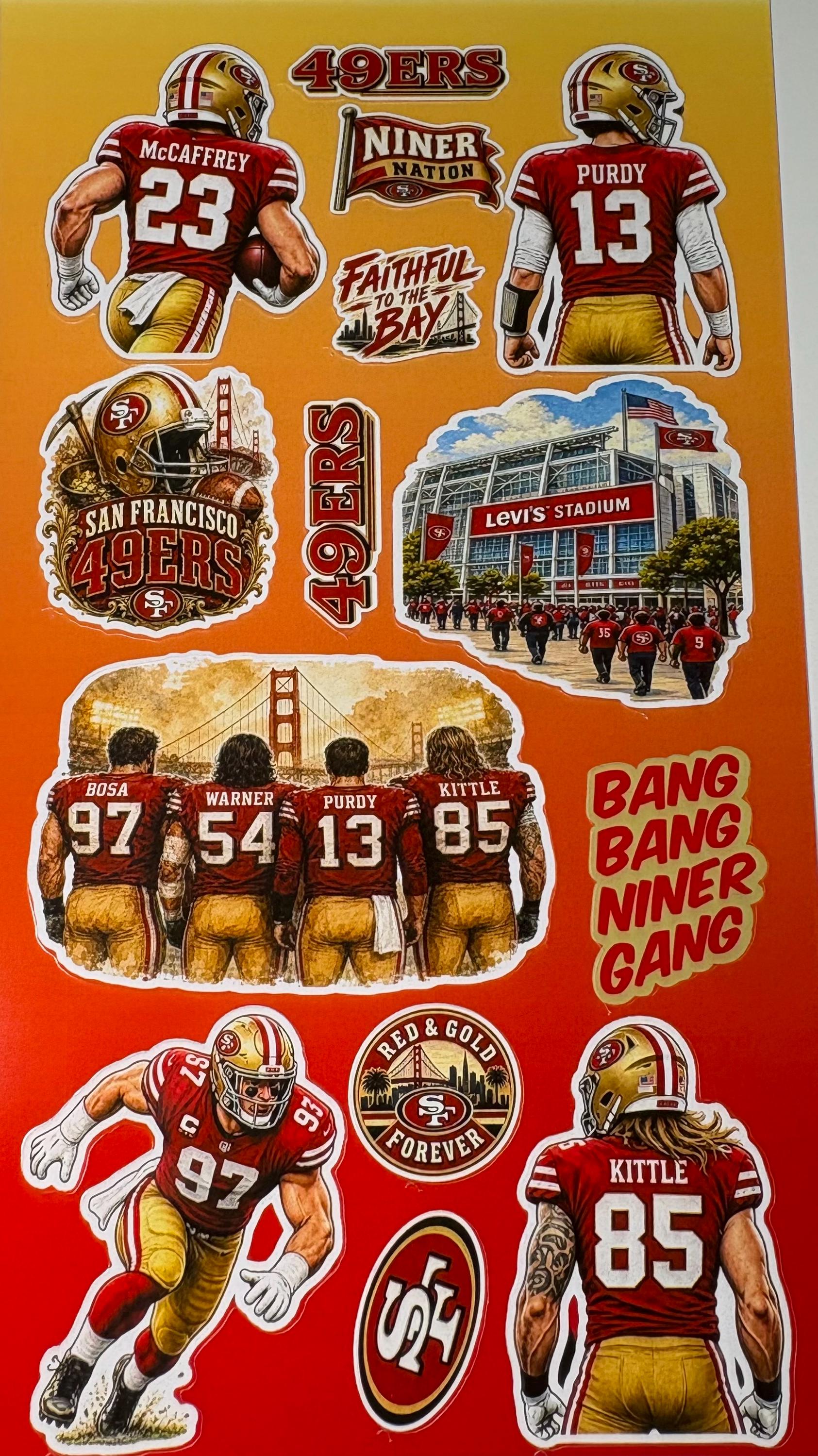Nfl Stickers All 32 - Etsy