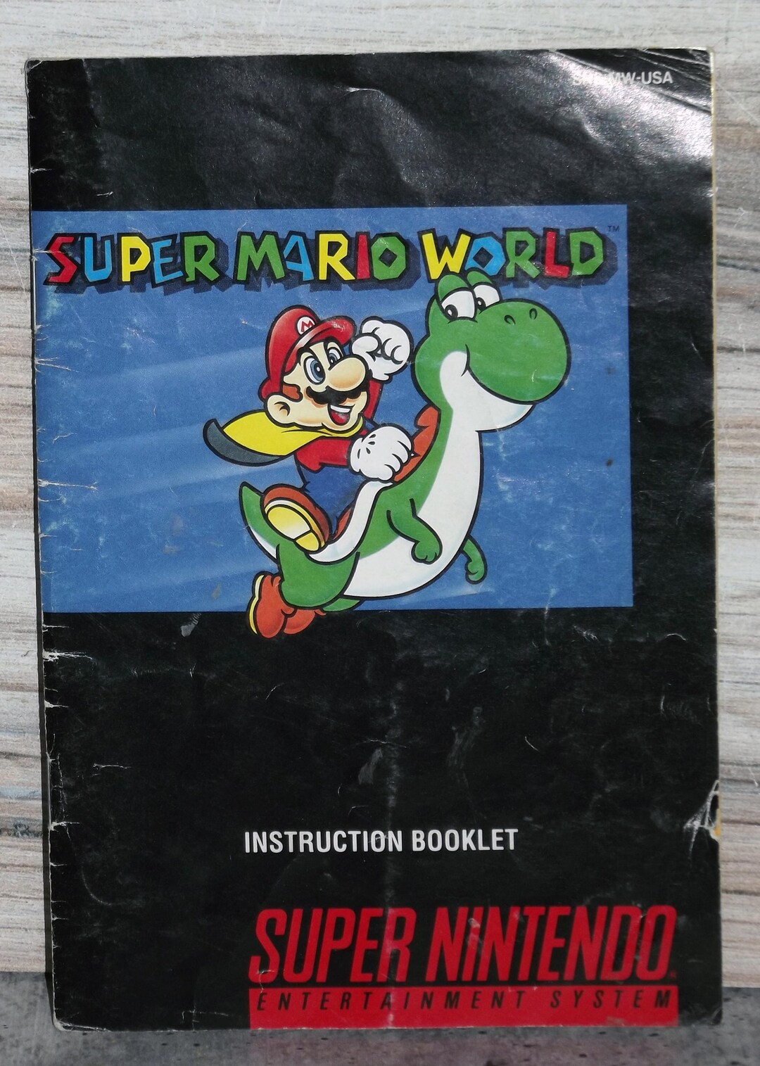 Super Mario World Guide.pdf Super Mario World, Instruction Booklet Only, Manual, SNES, Super ...