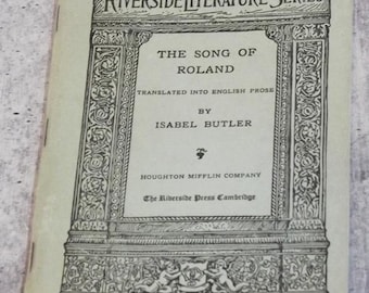Serie Literaria Riverside n.° 157 El canto de Roldán, de Isabel Butler, 1932, EB19