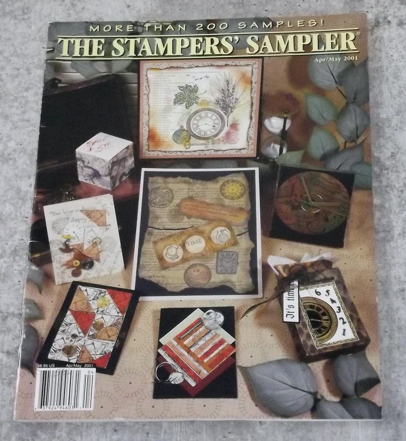Stampers' Sampler Magazine April May 2001 EB2 - Etsy