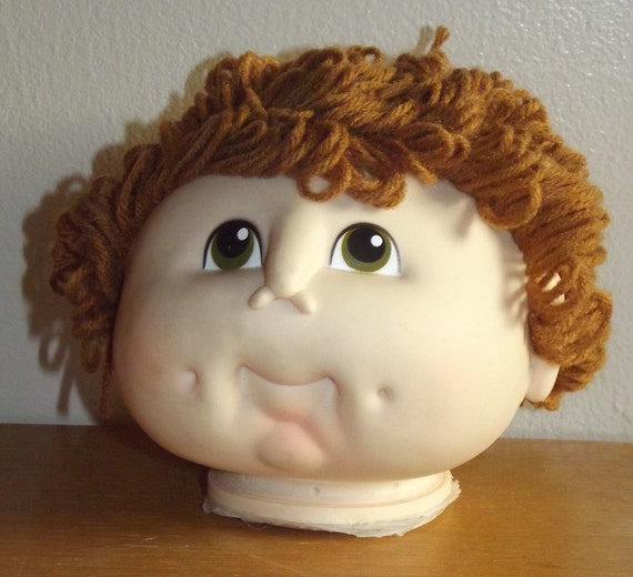 cabbage patch doll head