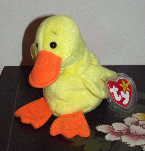 ty beanie baby quackers 1993
