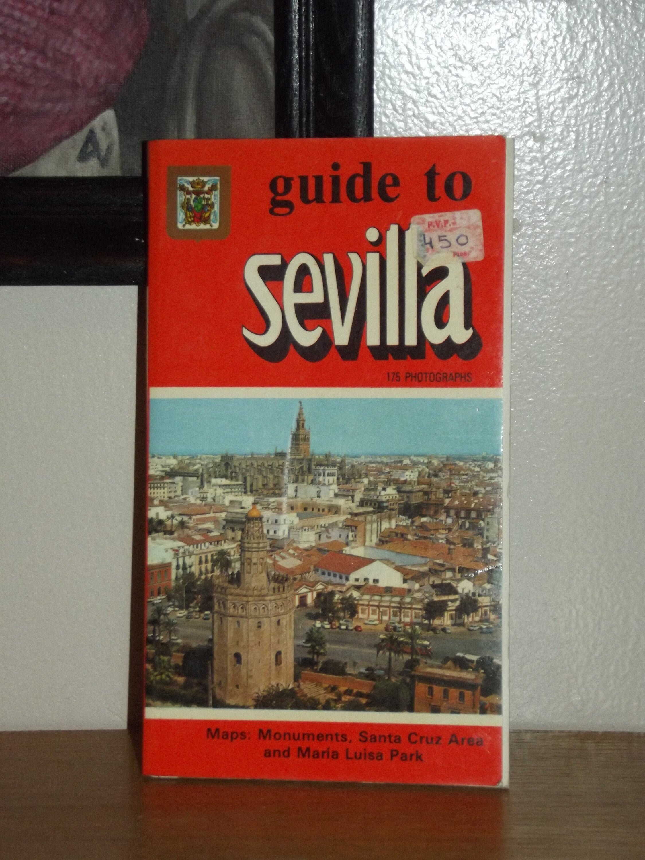 Guide to Sevilla Vintage Tourist Book 1983 Etsy