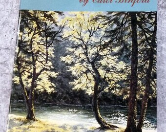 Natures Palette Carol Binford 1991 Scheewe Landscapes Tole Painting Book EB22
