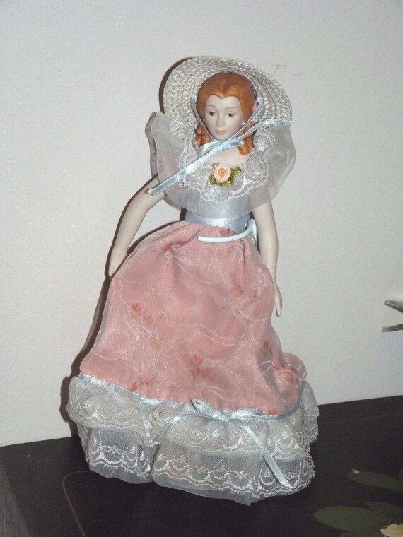 avon exclusive belle porcelain doll