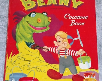 Beany & Cecil 1952 Kleurboek Bob Clampett's Whitman EB9
