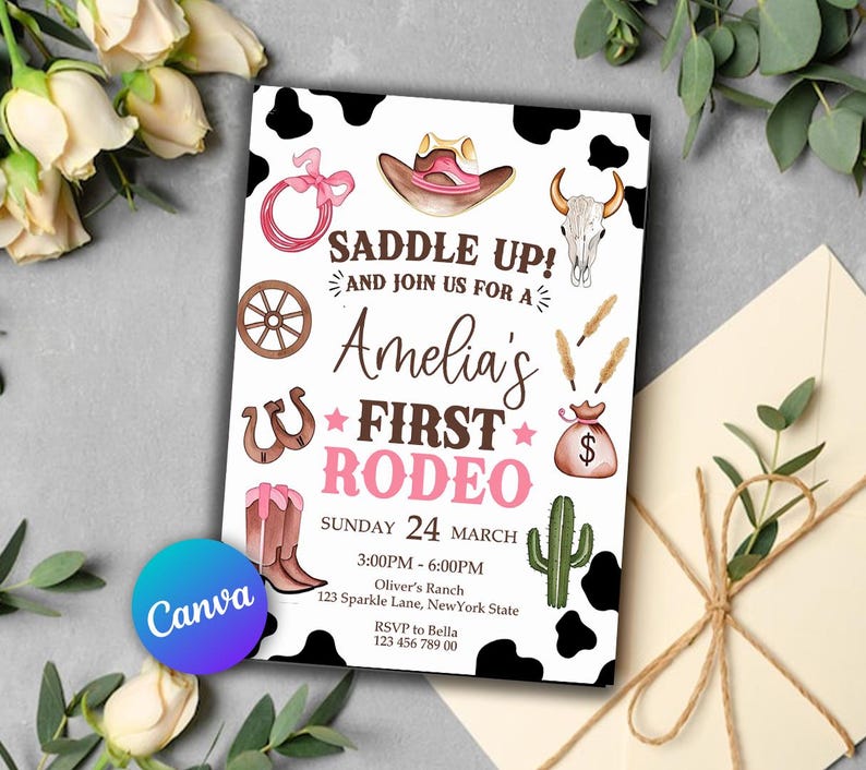 rodeo first birthday,my 1st rodeo invite,first rodeo invite,rodeo invitation,girl cowgirl invite,cowgirl invitation,3rd rodeo birthday,My First Rodeo,Rodeo invite,my 1st Rodeo,Wild West birthday,Wild West invite,Cowboy invite,