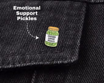 thumbnail image 2 of Misery Is All The Rage Enamel Lapel Pin Brooch For Backpacks Overcoat... 2 of 12