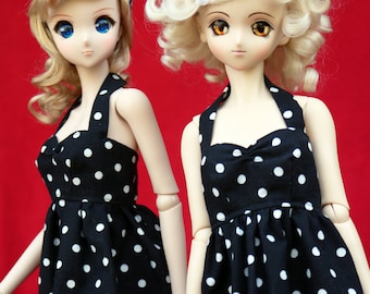 Polka Dot Dress for Smart Doll, Dollfie Dream, SD BJD, Etc.