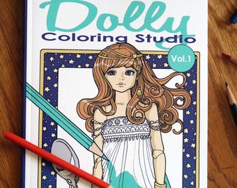 Dolly Coloring Studio - Adult Coloring Book