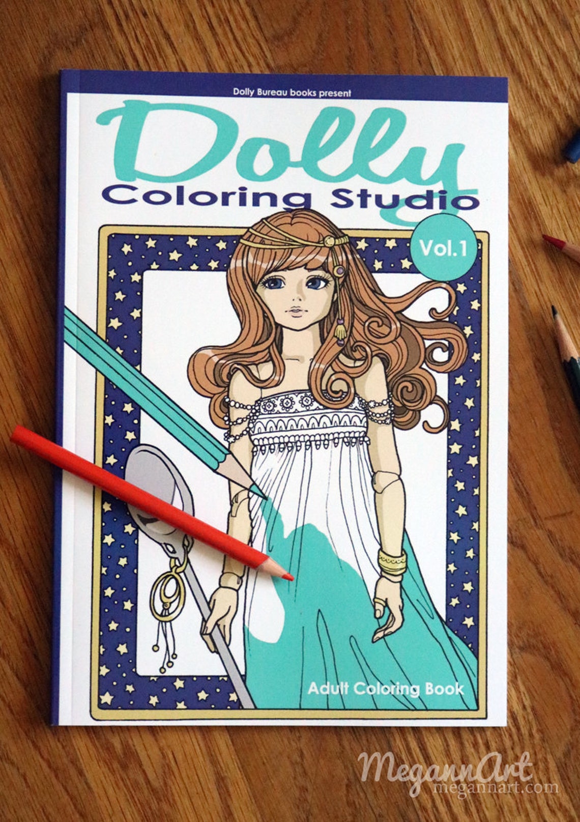 Dolly Coloring Studio Adult Coloring Book Etsy