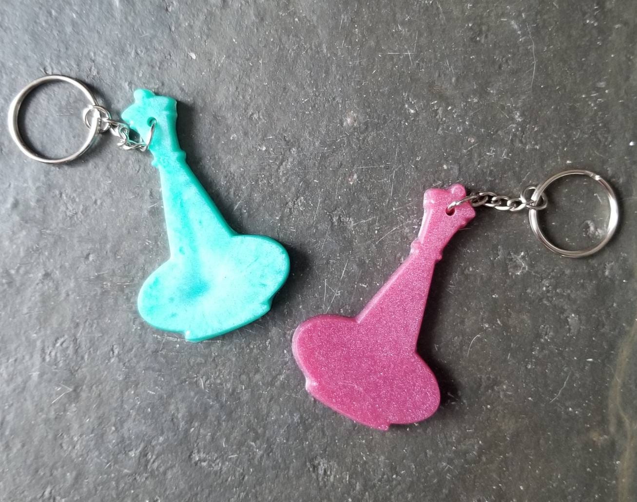 I Dream of Jeannie and Evil Sister Keychains Etsy