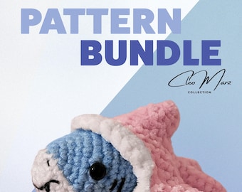 Jeff The Land Shark Pink Dolphin Amigurumi Digital Crochet Pattern | Marvel Rivals