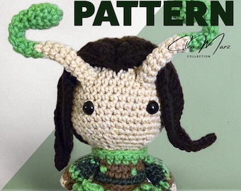 Mantis Inspired Amigurumi Digital Pattern | Marvel Rivals