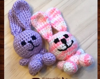 Mini Bunny, crochet bunny, rabbit, plush toy, kid's toy, crochet toy, CROCHET PATTERN