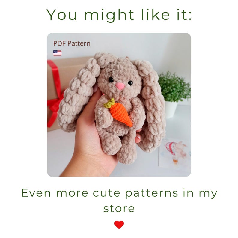 crochet pattern carrot, plush carrot for bunny, easy crochet pattern, easter pattern crochets, crocheted carrot, plush carrot keychain image 6